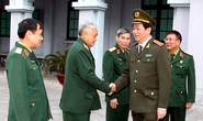 Đại tướng Trần Đại Quang làm việc với Tổng cục II-Bộ Quốc phòng