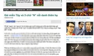 Phạt 207 triệu, đình bản báo điện tử Trí Thức Trẻ vì bài viết Gái miền Tây...