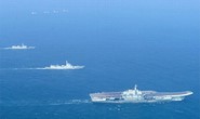 Tàu hộ tống “tí hon” loay hoay bảo vệ tàu sân bay Liêu Ninh