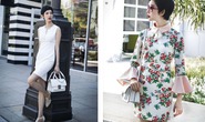 Xuân Lan khoe hình đẹp rạng rỡ trên đất Mỹ