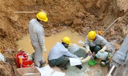 Vỡ đường ống nước sông Đà lần 9, 70.000 hộ dân mất nước