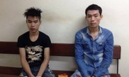 Hà Nội: 2 thanh niên tông gãy chân cảnh sát 141