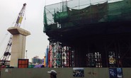Hà Nội: Lại rơi thanh sắt từ công trình đường sắt trên cao