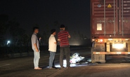Chạy bạt mạng tông xe container đang đậu, một thanh niên tử vong