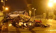 Xe taxi bị truy đuổi trước khi gây tai nạn trên cầu vượt?