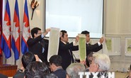 Thủ tướng Campuchia thách thức CNRP về vấn đề bản đồ biên giới