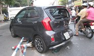 Xe điên náo loạn đường phố, 2 người trọng thương