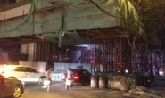 Đường sắt trên cao rơi thanh sắt, 1 người bị thương