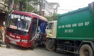 Xe chở rác gây tai nạn liên hoàn, 5 người thương vong