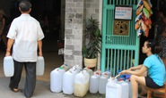 Sawaco sẽ cấp nước bằng xe bồn cho dân quận 6, 8, Bình Tân