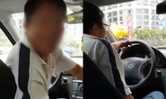 Nữ hành khách và tài xế uber cãi nhau kịch liệt