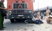 Bị xe container kéo lê 100m, nam thanh niên tử vong tại chỗ