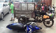 Ba gác máy chạy ngược chiều gây tai nạn liên hoàn