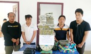 Bắt 4 người nước ngoài vận chuyển 69 bánh heroin từ Tam giác vàng