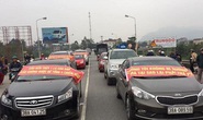 Phản đối việc thu phí, dân đưa ô tô chặn cầu Bến Thủy