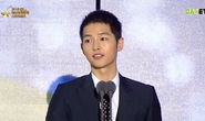 Song Joong Ki gom một lúc 3 giải thưởng truyền hình