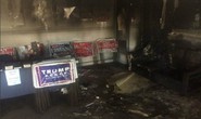 Ông Trump tố phe bà Clinton đốt văn phòng Đảng Cộng hòa