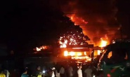 Cháy chợ Sơn, hơn 130 ki ốt bị thiêu rụi trong đêm