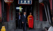 Háo hức đón Tổng thống Obama ở chùa Ngọc Hoàng