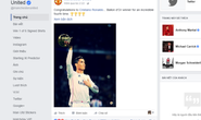 M.U bị chỉ trích vì đăng ảnh chúc mừng Ronaldo