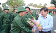 Tin yêu, cảm động trong ngày nhập ngũ