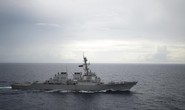 Tàu khu trục tên lửa Mỹ áp sát đảo Trung Quốc chiếm ở Hoàng Sa