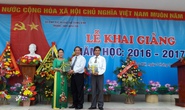 Bộ trưởng Trương Minh Tuấn về lại trường xưa dự lễ khai giảng