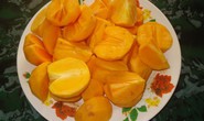 Ăn trái hồng giòn, một phụ nữ bị tắc ruột
