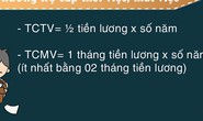 Tính lại trợ cấp thôi việc cho nhân viên