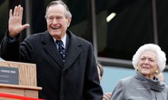 Cả vợ chồng ông Bush cha cùng nhập viện