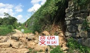 Di sản thế giới thành nhà Hồ bị đổ tường thành