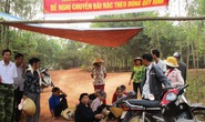 Dân lập lán trại chặn xe ngăn bãi rác gây ô nhiễm