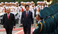 Cận cảnh lễ đón Thủ tướng Shinzo Abe tại Phủ Chủ tịch