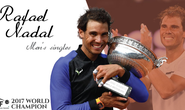 Nadal và Muguruza được quần vợt thế giới tôn vinh