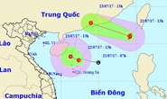 Hi hữu bão xuất hiện cùng áp thấp nhiệt đới trên Biển Đông