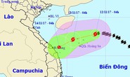 Bão số 13 chuyển hướng Tây Tây Nam, vào miền Trung
