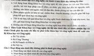 Kỷ luật nhiều cán bộ để lộ nguồn đề thi công chức