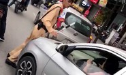 Mời nữ tài xế nhấn ga ủn CSGT trên phố tới làm việc