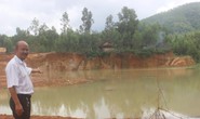 Công an vào cuộc vụ dân tố cán bộ bảo kê khai thác đất