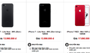 iPhone 7 giá rẻ đổ bộ vào Việt Nam