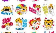 Facebook ra mắt bộ nhãn dán sticker Rimau cho SEA Games 2017
