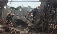 Sập giàn giáo ở trường cao đẳng nghề, 4 người bị thương