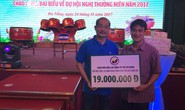 40 triệu đồng ủng hộ nhà văn hóa lao động vùng bão
