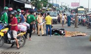 Xe đầu kéo cán chết tài xế GrabBike rồi bỏ chạy