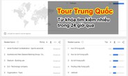 Từ khóa Tour Trung Quốc được tìm kiếm nhiều sau bán kết U23 Việt Nam