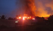 Bình Dương: Cháy lớn ở công ty gỗ T.G