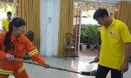 Dạy kỹ năng tự vệ cho công nhân vệ sinh