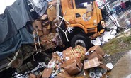 Xe tải đối đầu xe container gây tai nạn liên hoàn, 2 người tử vong