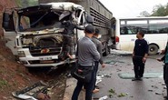Xe khách tông nhau với xe tải, ít nhất 5 người bị thương