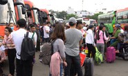 Bến xe Miền Đông, miền Tây, Ga Sài Gòn đông nghẹt  khách về quê ăn Tết
